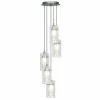 Outlet Searchlight Suspension Duo 1 ronde, cinq lampes