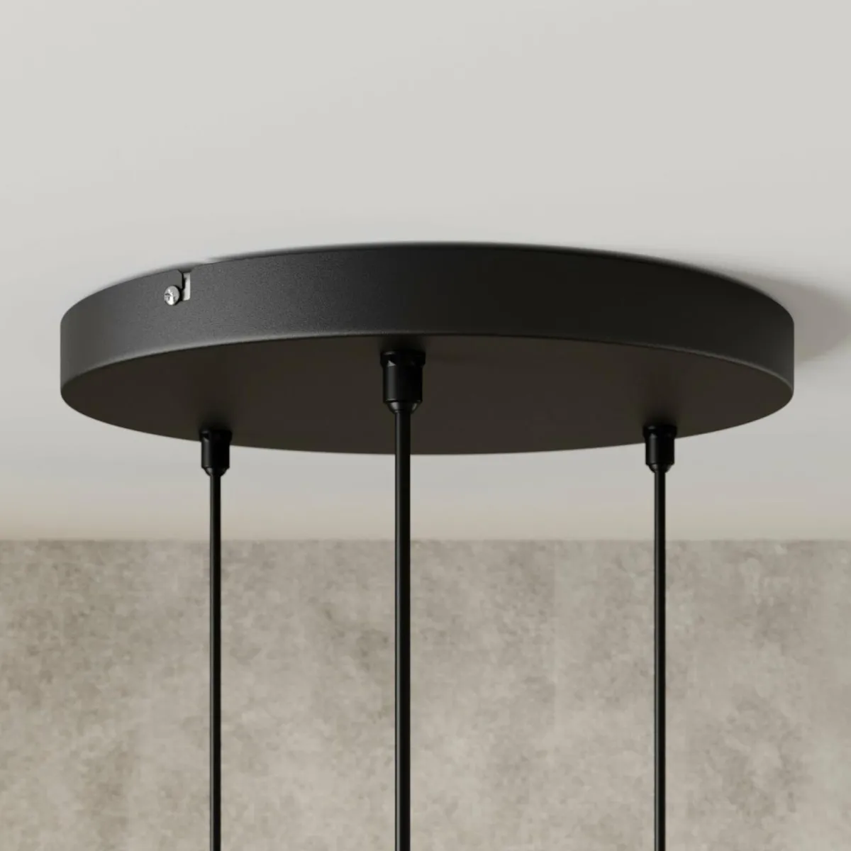 suspension_edison_en_noircuivr___lampes_ronde_1.webp Clearance HELAM Suspension Edison en noir/cuivré à 3 lampes ronde