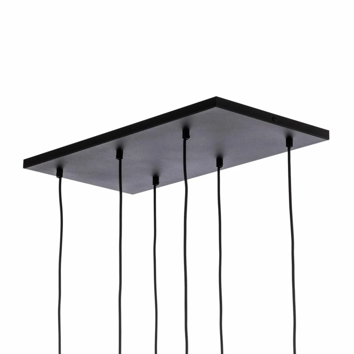 suspension_elio_verre_marronclairgris__lampes_rectangle_4.webp Fashion TK Lighting Suspension Elio, verre, marron/clair/gris, 6 lampes rectangle