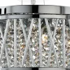 Store Searchlight Suspension Elise décorée de cristaux de verre