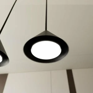 Flash Sale EMIBIG LIGHTING Suspension Elit, 6 lampes, noir, métal