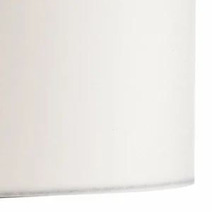 Store Argon Suspension en tissu Harris, abat-jour blanc