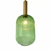 Online Lucide Suspension en verre Maloto, Ø 20 cm, verte