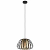 Fashion EGLO Suspension Encinitos, noir/laiton, Ø 37,5 cm