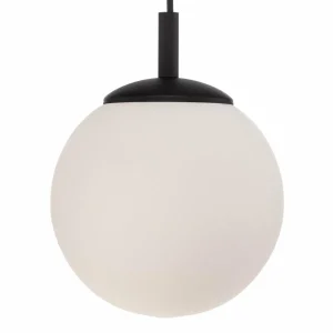 Best Sale TK Lighting Suspension Esme, verre opalin, à 6 lampes, linéaire