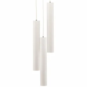 Fashion Nowodvorski Lighting Suspension Eye, à 3 lampes, ronde, blanche