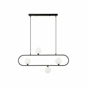 Clearance Viokef Suspension Fancy, à 4 lampes