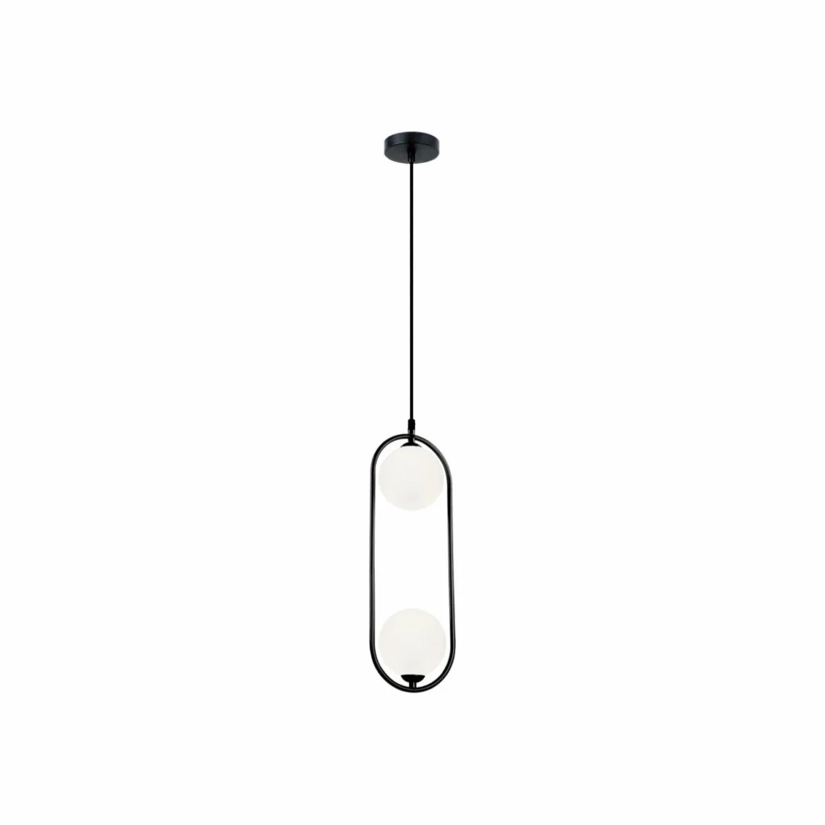suspension_fancy___lampes_noire_0.webp Cheap Viokef Suspension Fancy, à 2 lampes, noire