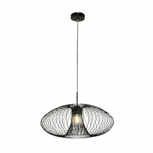 Flash Sale Fabas Luce Suspension Fassa, noir, Ø 60 cm, métal