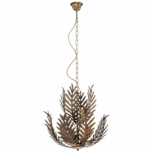 Shop ONLI Suspension Felce forme de fougère en bronze