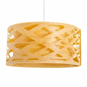 Shop Näve Suspension Finja abat-jour aspect bambou