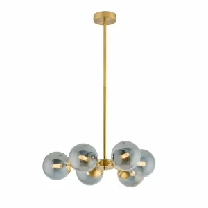 Store Viokef Suspension Fiore à six lampes