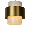 New Lucide Suspension Firmin en verre, Ø 20 cm