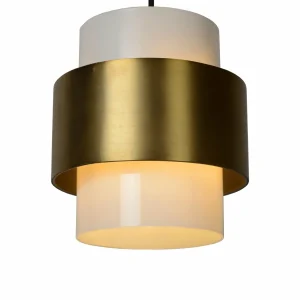 New Lucide Suspension Firmin en verre, Ø 20 cm