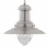 Store Searchlight Suspension Fisherman Ø 32 cm en argenté