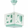 Clearance Dalber Suspension fluorescente Ciel nocturne vert