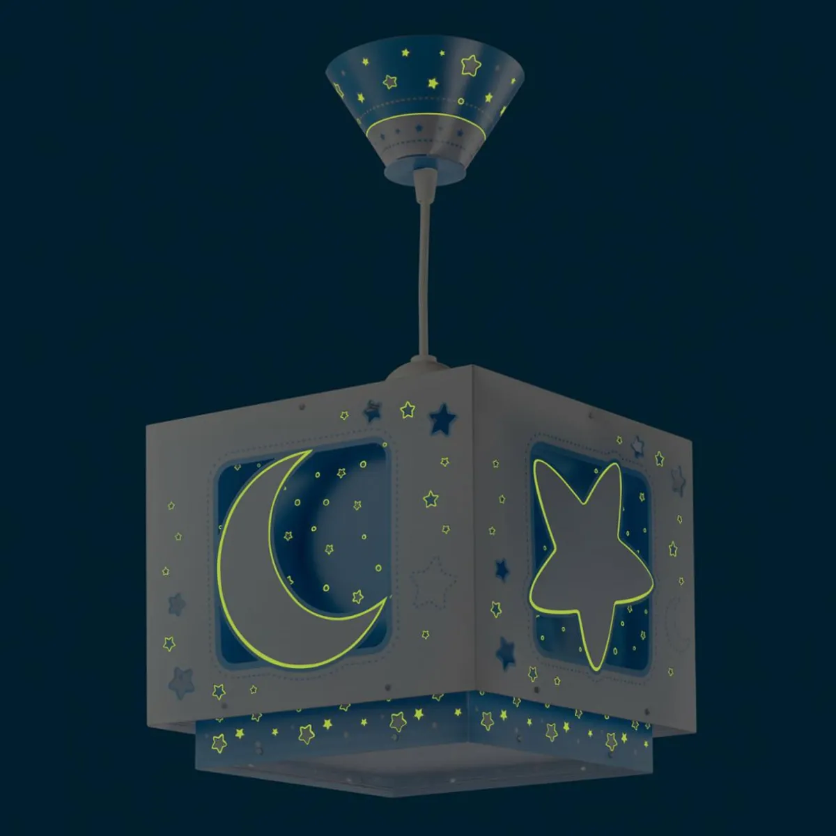suspension_fluorescente_nachthimmel_bleu_3.webp Shop Dalber Suspension fluorescente NACHTHIMMEL bleu