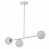 Store SIGMA Suspension Gama 3 à 3 lampes, blanc
