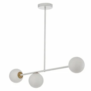 Store SIGMA Suspension Gama 3 à 3 lampes, blanc