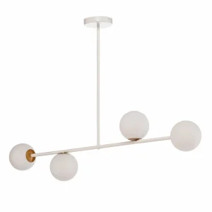 Online SIGMA Suspension Gama 4 à 4 lampes, blanc
