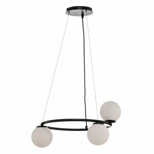 Best SIGMA Suspension Gama, à 3 lampes, noire