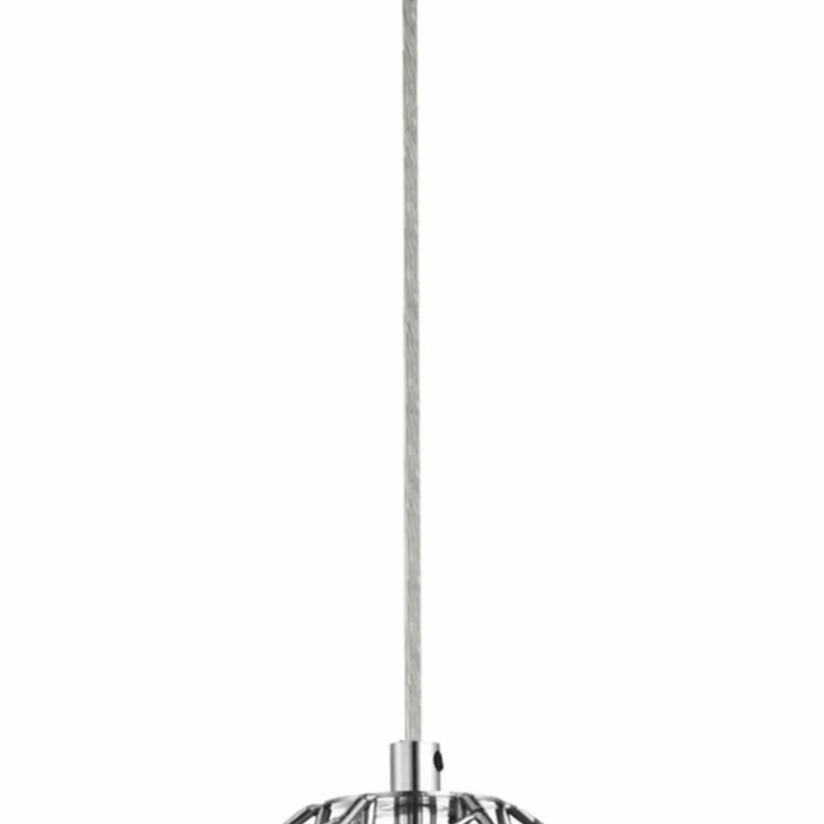 suspension_geometric_cage_chrome_1.webp Shop Searchlight Suspension Geometric Cage chromée
