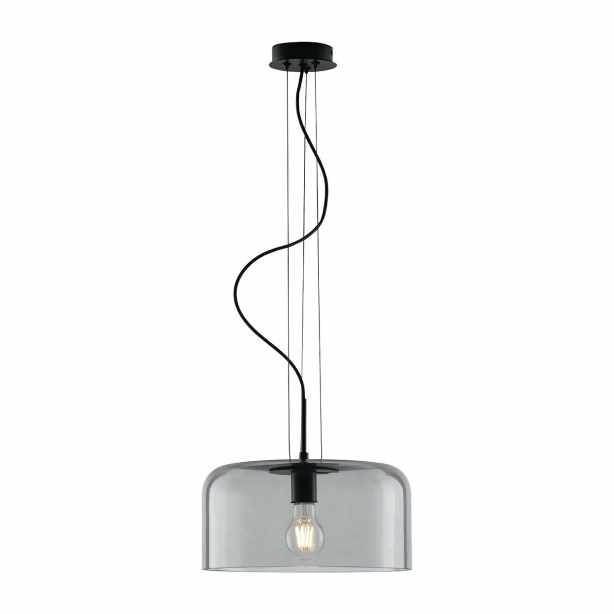 suspension_gibus_s_abatjour_en_verre_gris_1.webp Cheap Eco-Light Suspension Gibus S30 abat-jour en verre gris