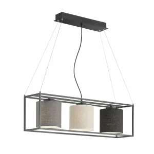 Sale FISCHER & HONSEL Suspension Gilli, à trois lampes