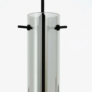 Flash Sale Brilliant Suspension Glasini, Ø 14,5 cm, gris fumé, verre