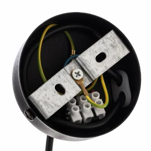 Flash Sale EMIBIG LIGHTING Suspension Glassy, noir, transparent, verre, Ø 14 cm, E14
