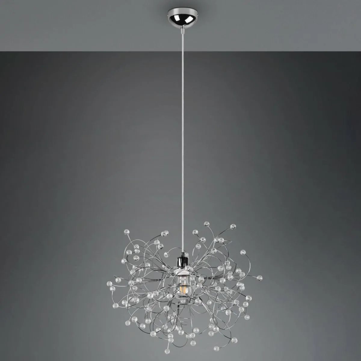 suspension_gloria_e__une_lampe_chrome_3.webp Best Reality Leuchten Suspension Gloria, E27, à une lampe, chromée