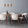 Online Opviq Suspension Gold 032, or-transparent, verre à 3 lampes long