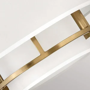 Hot HINKLEY Suspension Graham Duo Mount 3 lampes à Ø 40,6cm, laiton