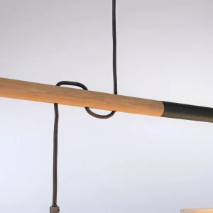 Best Sale JUST LIGHT. Suspension Green Sofie, abat-jour papier, 2 lampes