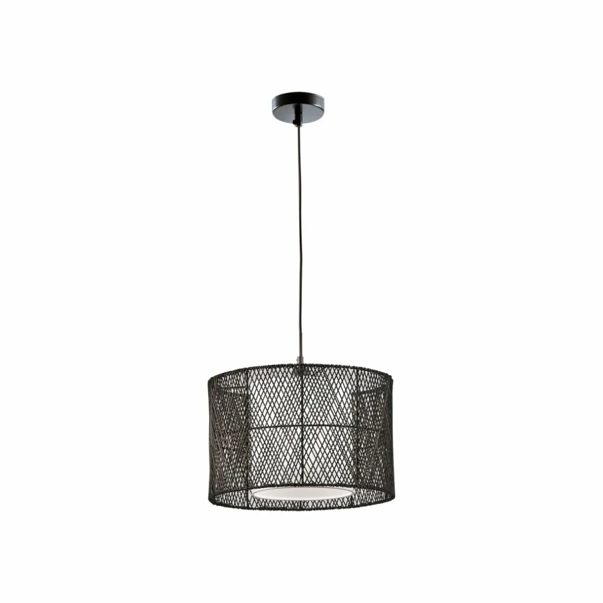 suspension_grido_avec_abatjour_en_bambou_noire_0.webp Shop Viokef Suspension Grido avec abat-jour en bambou, noire