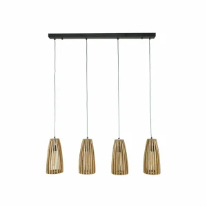 Outlet Zijlstra Suspension Großbergen en manguier à quatre lampes