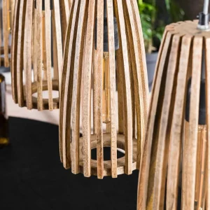 Outlet Zijlstra Suspension Großbergen en manguier à quatre lampes