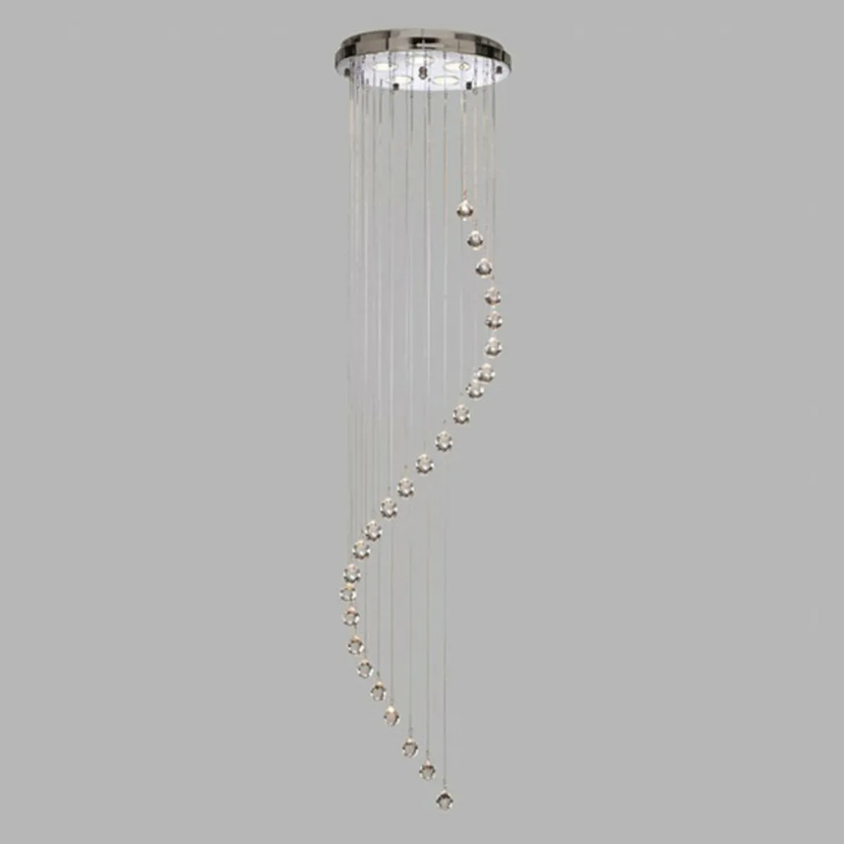 suspension_hallway_avec_pendentif_cristal_cm_2.webp Flash Sale Searchlight Suspension Hallway avec pendentif cristal, 180 cm