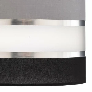 Cheap Euluna Suspension Helen ronde gris-noir-argenté 4 lampes