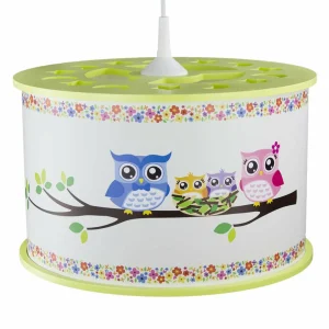 Sale Elobra Suspension Hibou avec motifs imprimés hibou