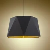 Cheap TK Lighting Suspension Ivo, noire/dorée
