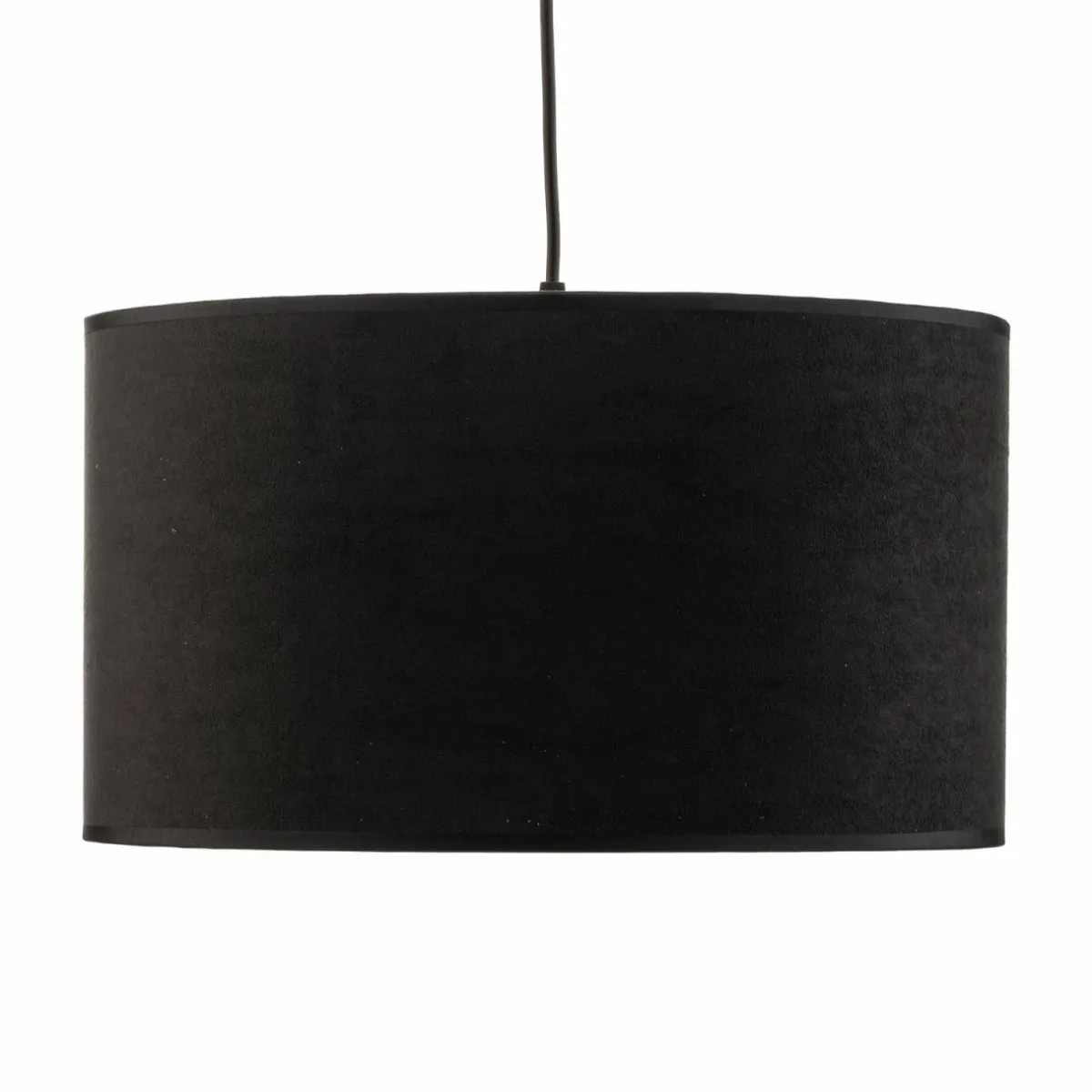suspension_jari_abatjour_tissu__lampe_noir_dor_2.webp Cheap EMIBIG LIGHTING Suspension Jari abat-jour tissu 1 lampe noir doré