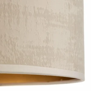 Shop EMIBIG LIGHTING Suspension Jari abat-jour tissu 1 lampe vert doré