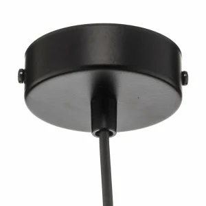 Shop EMIBIG LIGHTING Suspension Jari abat-jour tissu 1 lampe vert doré
