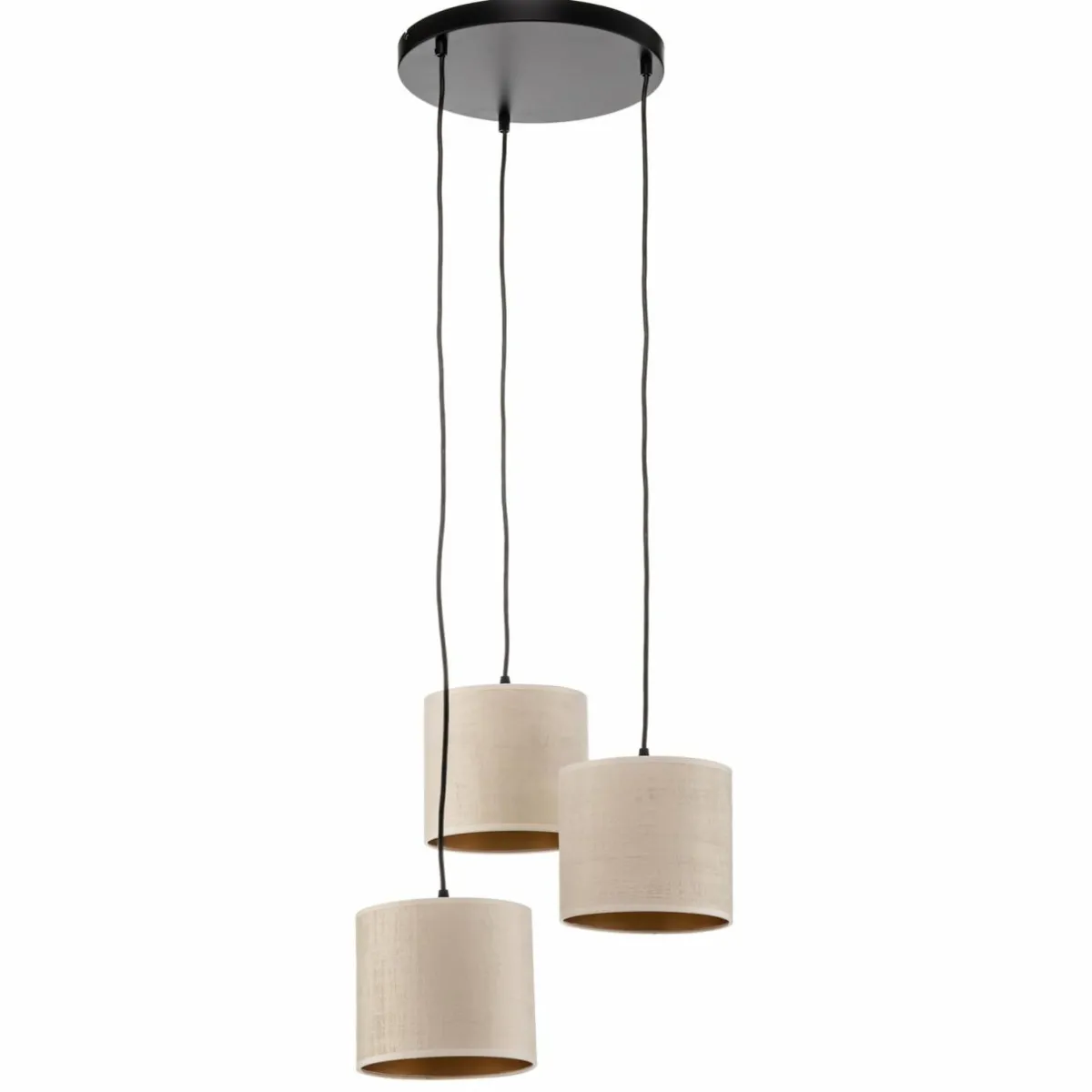 suspension_jari_x_ronde_blancdor_1.webp Best EMIBIG LIGHTING Suspension Jari x3 ronde, blanc-doré