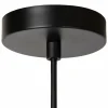 Fashion Lucide Suspension Jessica, noir, 1 lampe, Ø 30 cm, coton