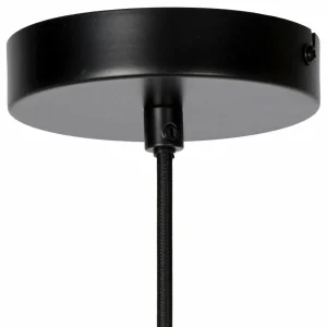 Clearance Lucide Suspension Joanet, verre fumé, à 1 lampe