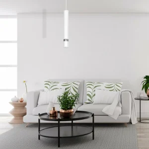Flash Sale Eko-Light Suspension Joker, blanche/argentée, à une lampe