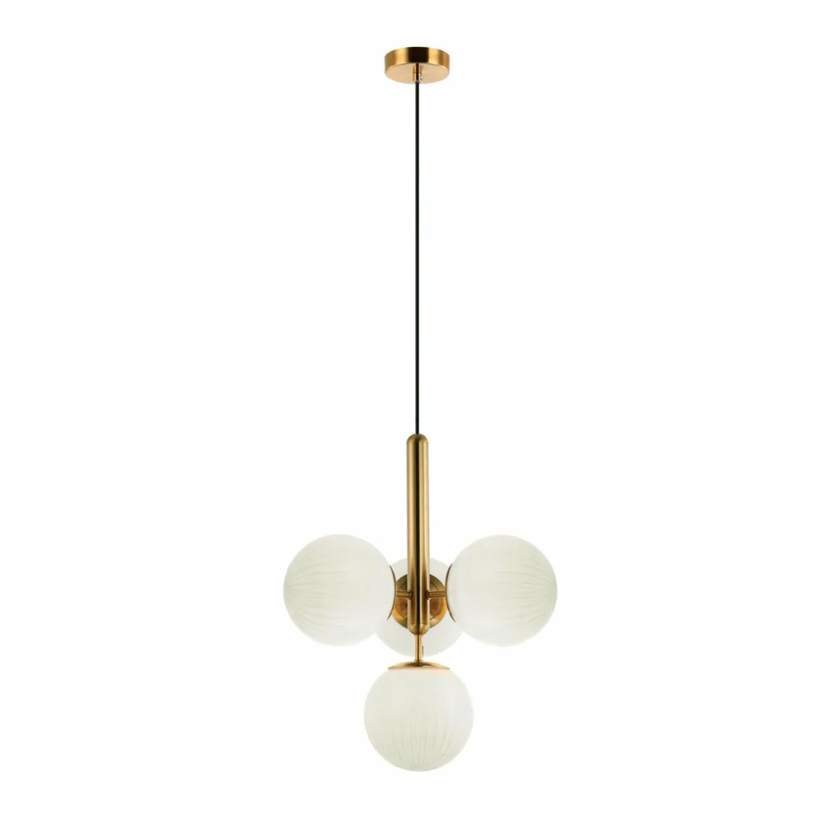 suspension_jolin_boules_de_verre_quatre_lampes_0.webp Hot Viokef Suspension Jolin boules de verre, quatre lampes