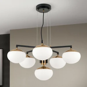 Shop ORION Suspension Josephine, à six lampes